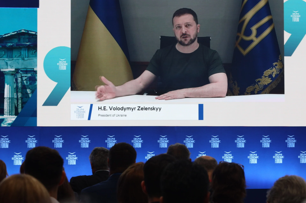 «Αντι-μήνυμα» σε Β.Πούτιν από Β.Ζελένσκι επί ελληνικού εδάφους: «Δώστε μου όπλα για να νικήσω αν δεν θέλετε Γ’ΠΠ»!