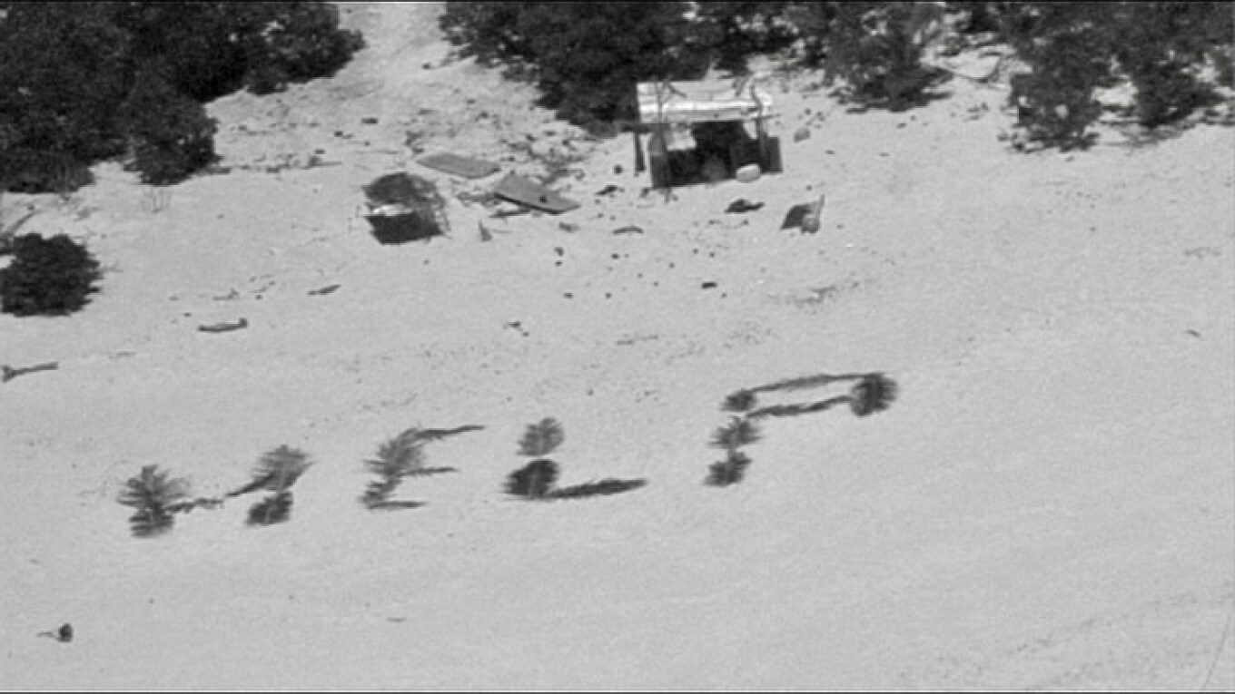 Ειρηνικός: Ναυαγοί διασώθηκαν αφού έγραψαν τη λέξη «βοήθεια» στην άμμο