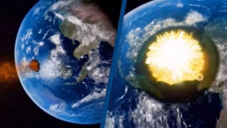 Βίντεο προσομοίωσης αποκαλύπτει τι θα συνέβαινε εάν μετεωρίτης του μισού μεγέθους του Πλούτωνα χτυπούσε τη Γη