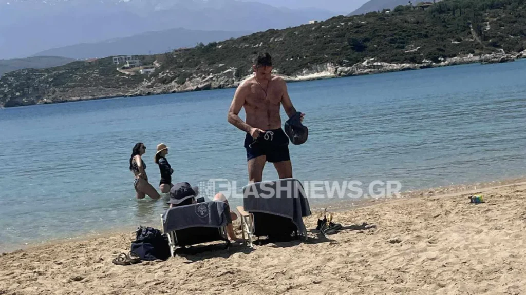 Στα Χανιά για… βουτιές ο Κ.Μητσοτάκης με σύμμαχο τον καλό καιρό (φωτο)