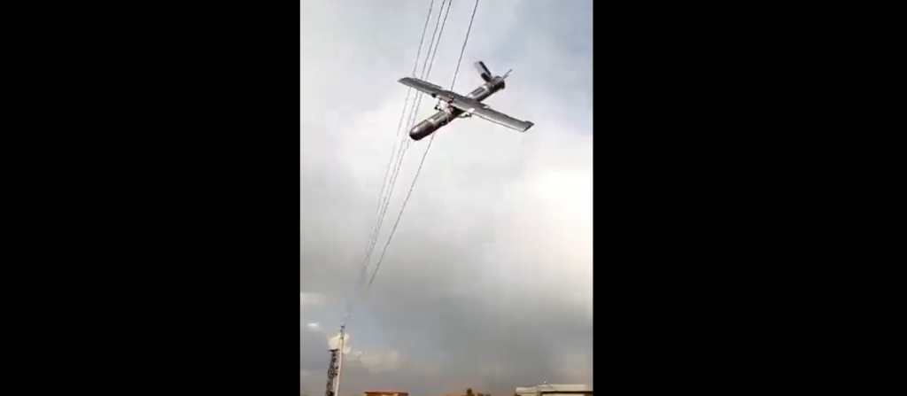 Ιρανικό drone μπλέχτηκε σε… καλώδια και δεν έφτασε ποτέ στο Ισραήλ (βίντεο)