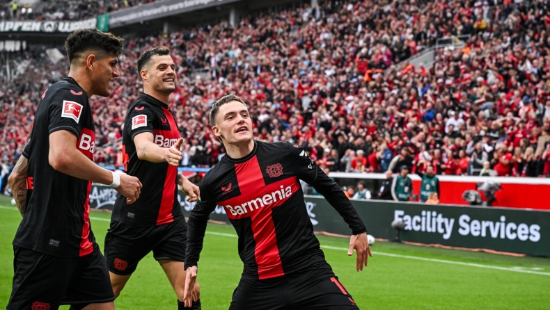 Η Μπάγερ Λεβερκούζεν για πρώτη φορά πρωταθλήτρια στη Bundesliga