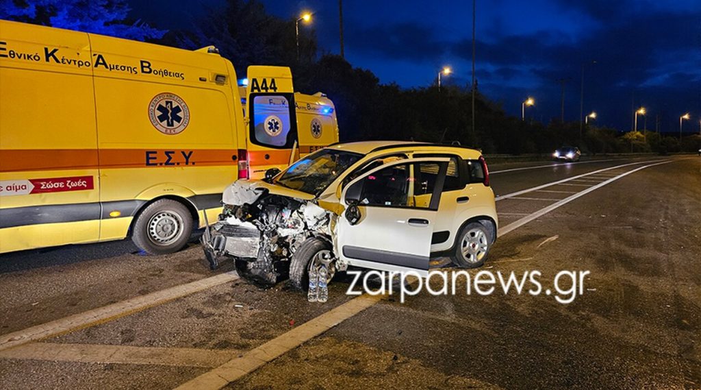 Κρήτη: Σοβαρό τροχαίο με ένα νεκρό και δύο τραυματίες στον ΒΟΑΚ – Συγκρούστηκαν δύο ΙΧ στο ύψος του Γαλατά (φώτο)