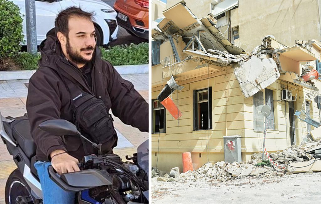 Κατάρρευση κτηρίου στο Πασαλιμάνι: Έτσι έχασε τη ζωή του ο 31χρονος αστυνομικός
