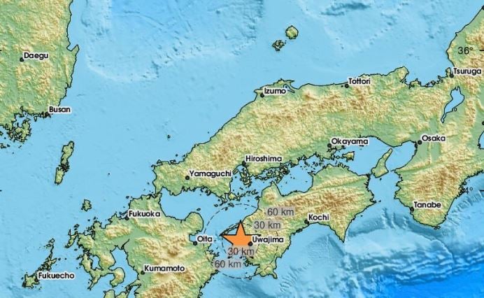 Ιαπωνία: Οκτώ άνθρωποι τραυματίστηκαν από τον σεισμό των 6,3 Ρίχτερ