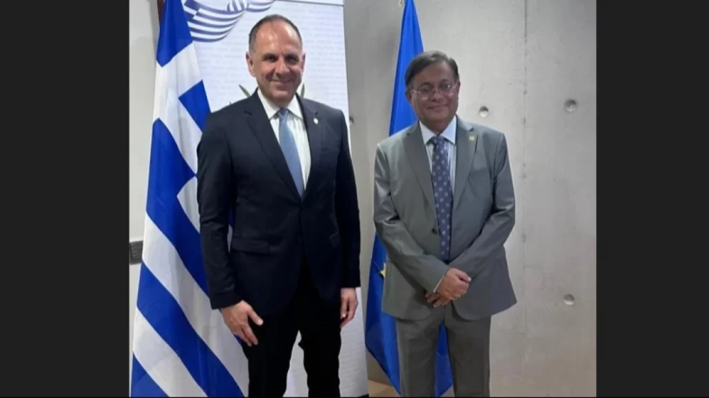 Προτεραιότητα για την Ελλάδα η αύξηση των υπηκόων Μπαγκλαντές – Συνάντηση Γ.Γεραπετρίτη με τον Δρ. Χασάν Μαχμούντ