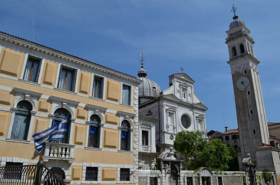 Άγιος Γεώργιος των Ελλήνων: Ο ιστορικός ναός στη Βενετία με την εκπληκτική ιστορία και το καμπαναριό που γέρνει