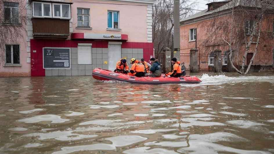 Ρωσία: Εντολή εκκένωσης αρκετών περιοχών από τις αρχές της επαρχίας Κουργκάν λόγω πλημμυρών