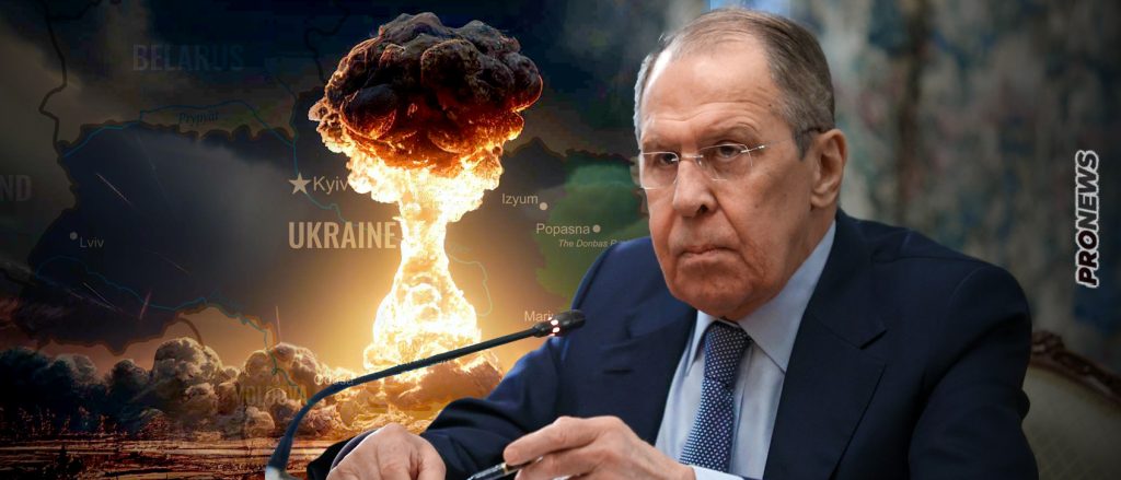 Σεργκέι Λαβρόφ: «Η στήριξη της Δύσης στην Ουκρανία μας οδηγεί σε πυρηνικό πόλεμο»!
