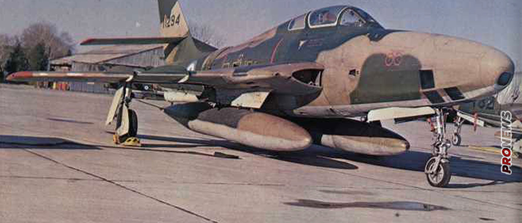 RF-84F Thunderflash: «Κεραυνοί» σε ρόλο αναγνώρισης