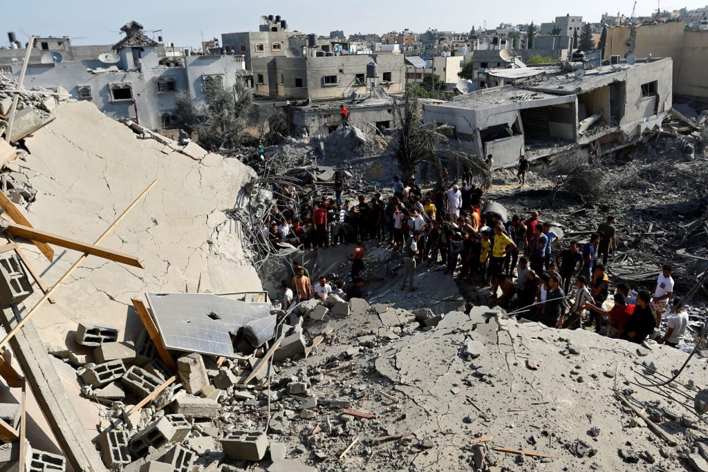 Γάζα: Ο ισραηλινός Στρατός έπληξε 40 στόχους της Χεζμπολάχ