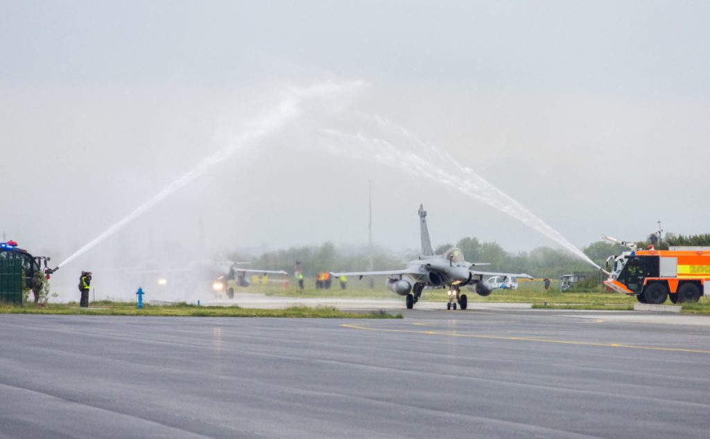 Η Κροατία υποδέχθηκε τα πρώτα Rafale (βίντεο)