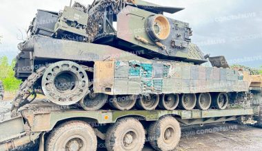 Ένα αμερικανικό άρμα μάχης M1A2 Abrams θα προστεθεί στα «εκθέματα» που θα «παρουσιάσουν» οι Ρώσοι στην Μόσχα