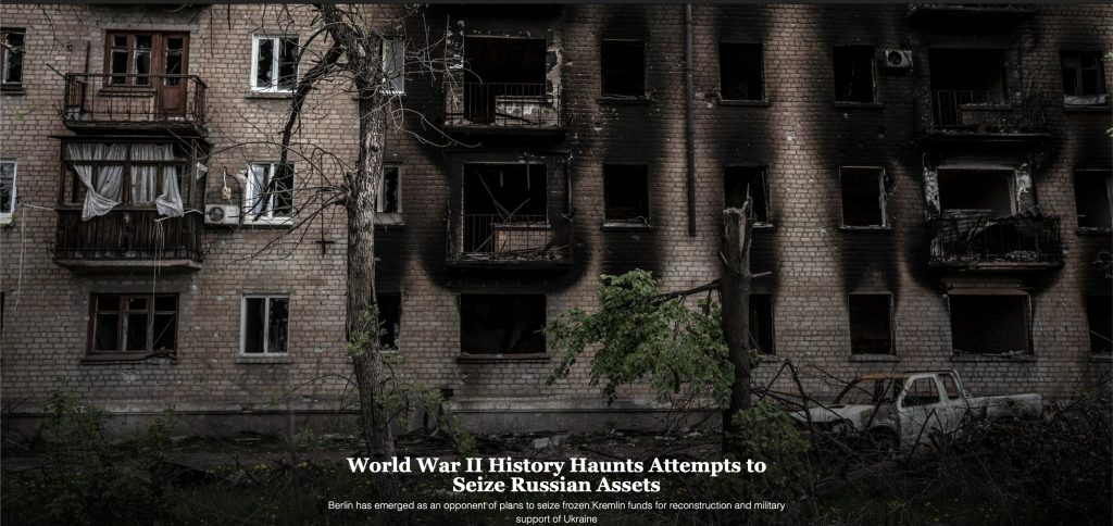 Η Γερμανία δεν συμφωνεί με την κατάσχεση των «παγωμένων» ρωσικών περιουσιακών στοιχείων