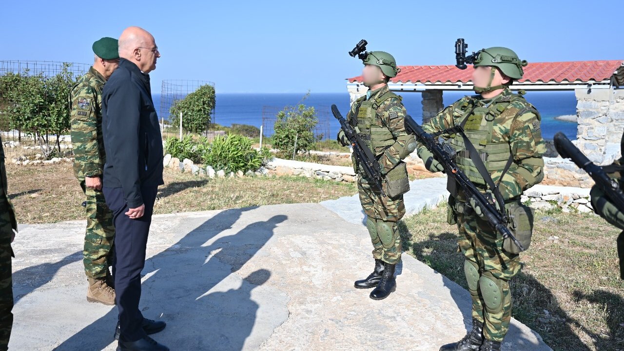 Σε Φαρμακονήσι και Καλόλιμνο ο Ν.Δένδιας