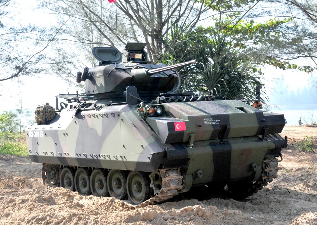 Εντός του έτους θα παραλάβει η Τουρκία το σύνολο των 134 αναβαθμισμένων τεθωρακισμένων οχημάτων μάχης ACV-15
