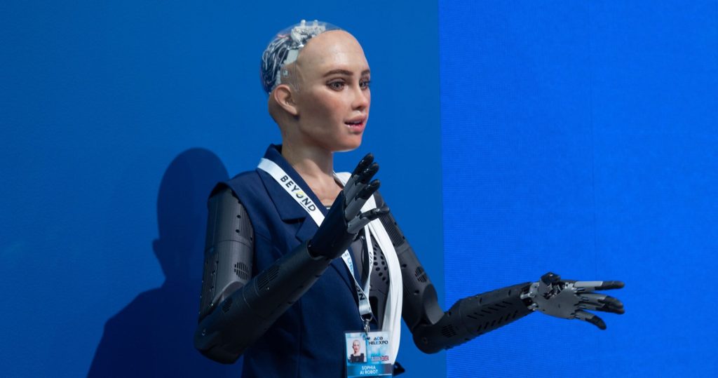 Το ρομπότ Σοφία για την… τούμπα που «έφαγε» στη ΔΕΘ – «Είμαι πλήρως καλά και απόλυτα λειτουργική»