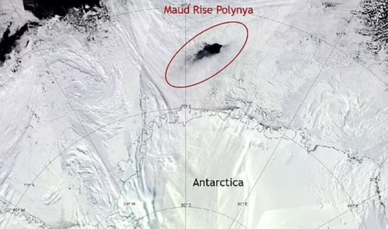 Ανταρκτική: Ερευνητές έβαλαν τέλος στο μυστήριο της γιγάντιας τρύπας (φώτο)