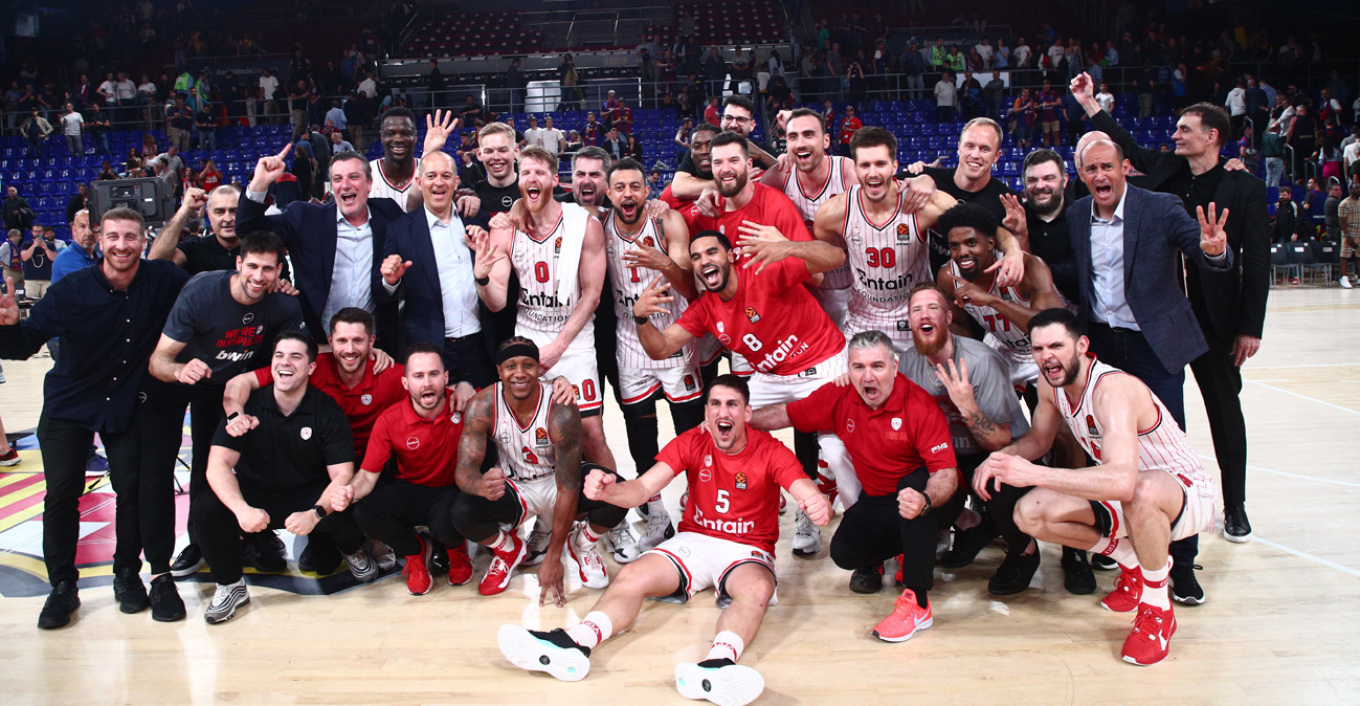 Ο Ολυμπιακός πέτυχε μια σπουδαία πρόκριση στο Final 4 – Επικράτησε επί της Μπαρτσελόνα με 63-59 στην Ισπανία