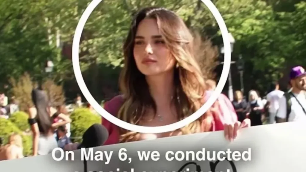 Νέα Υόρκη: Απείλησαν με μαχαίρι τη «Μις Ισραήλ» που πήγε με πλακάτ «είμαι στρατιώτης των IDF» σε πάρκο