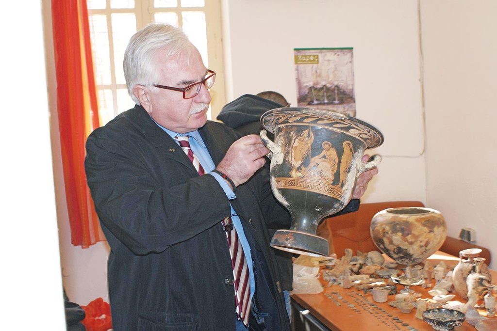 Σήμερα η βράβευση του ερευνητή Γιώργου Τσούκαλη από την ΑΗΕΡΑ και την Ένωση Αστυνομικών για το έργο του στη δίωξη της αρχαιοκαπηλίας