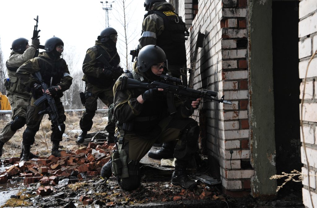 Ρώσοι Spetsnaz διεισδύουν στο Λίπτσι της περιφέρειας του Χάρκοβου