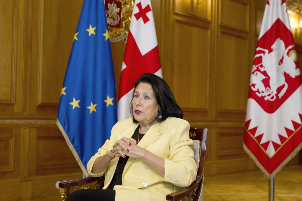 Γεωργία: Η πρόεδρος άσκησε βέτο στο νομοσχέδιο για τους «ξένους πράκτορες»