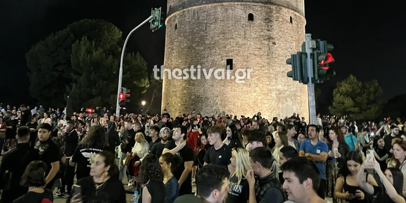 Ξεκίνησαν οι πανηγυρισμοί των φιλάθλων του ΠΑΟΚ για την κατάκτηση του πρωταθλήματος (βίντεο) 