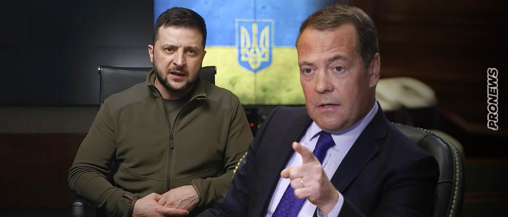 Ν.Μεντβέντεφ: «Ο Β.Ζελένσκι είναι στρατιωτικός στόχος»