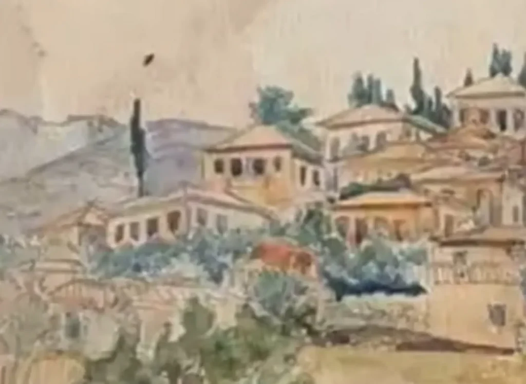 Εύβοια: Η ζωγραφιά Γερμανού στρατιώτη που ήρθε στην Ελλάδα ως κατακτητής το 1941 βρέθηκε μετά από 80 χρόνια