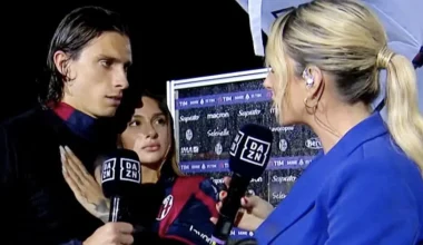 Σύντροφος ποδοσφαιριστή της Μπολόνια ζήλεψε τη δημοσιογράφο και «μπούκαρε» στη συνέντευξη (βίντεο)