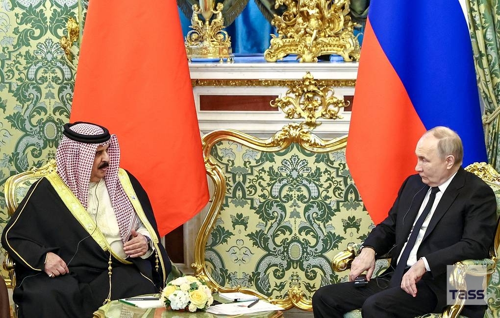 Κρεμλίνο: Συνάντηση Βλαντιμίρ Πούτιν με τον βασιλιά του Μπαχρέιν