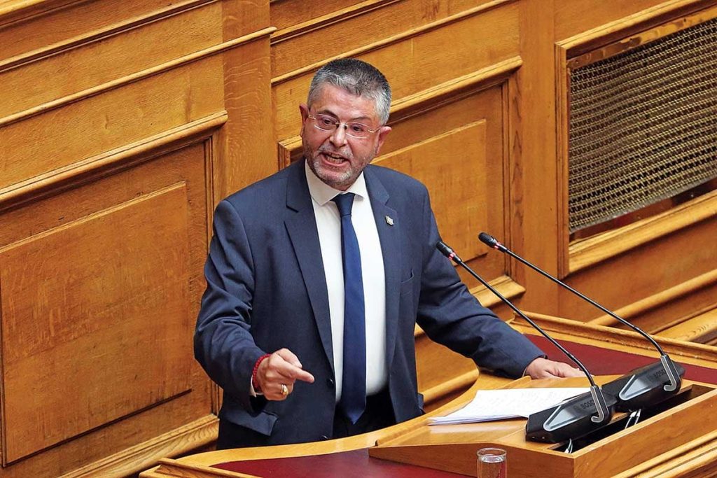 Παρέμβαση του βουλευτή Επικρατείας Παύλου Σαράκη στη Βουλή για την ανάγκη αποκατάστασης των διπλωματικών θεσμών
