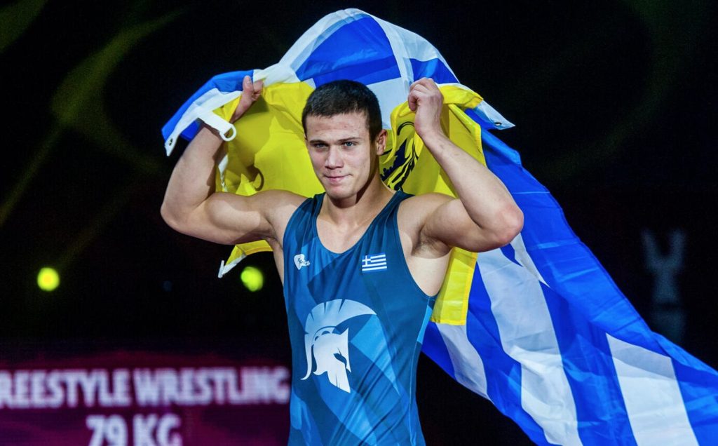 Γ.Κουγιουμτσίδης: Αναδείχθηκε πρωταθλητής Ευρώπης Κ23 στην πάλη