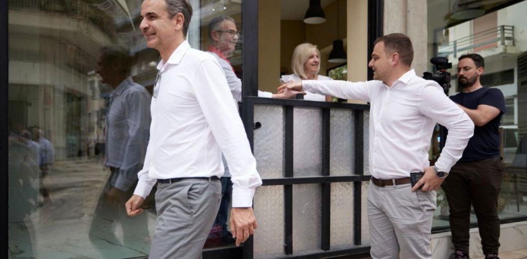 Άρτα: Στην περιοδεία του Κ.Μητσοτάκη ο γιος του Φ.Μπελέρη