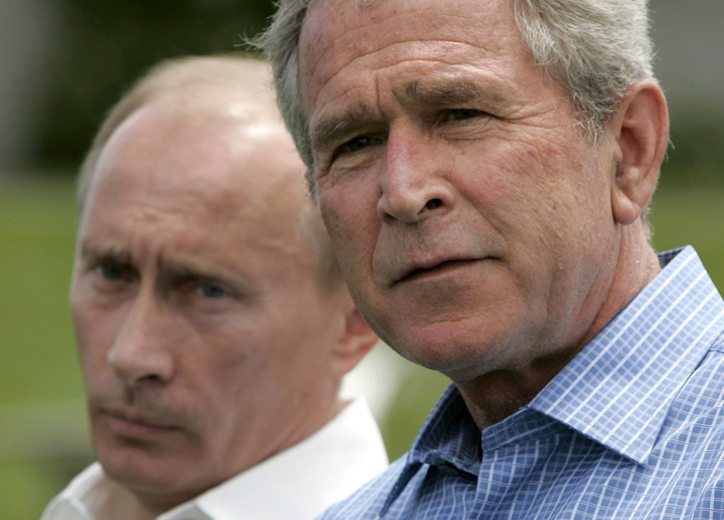 Όταν Β.Πούτιν και Τ.Μπους επιδόθηκαν στο χορό στην διάσκεψη στο Σότσι (βίντεο)