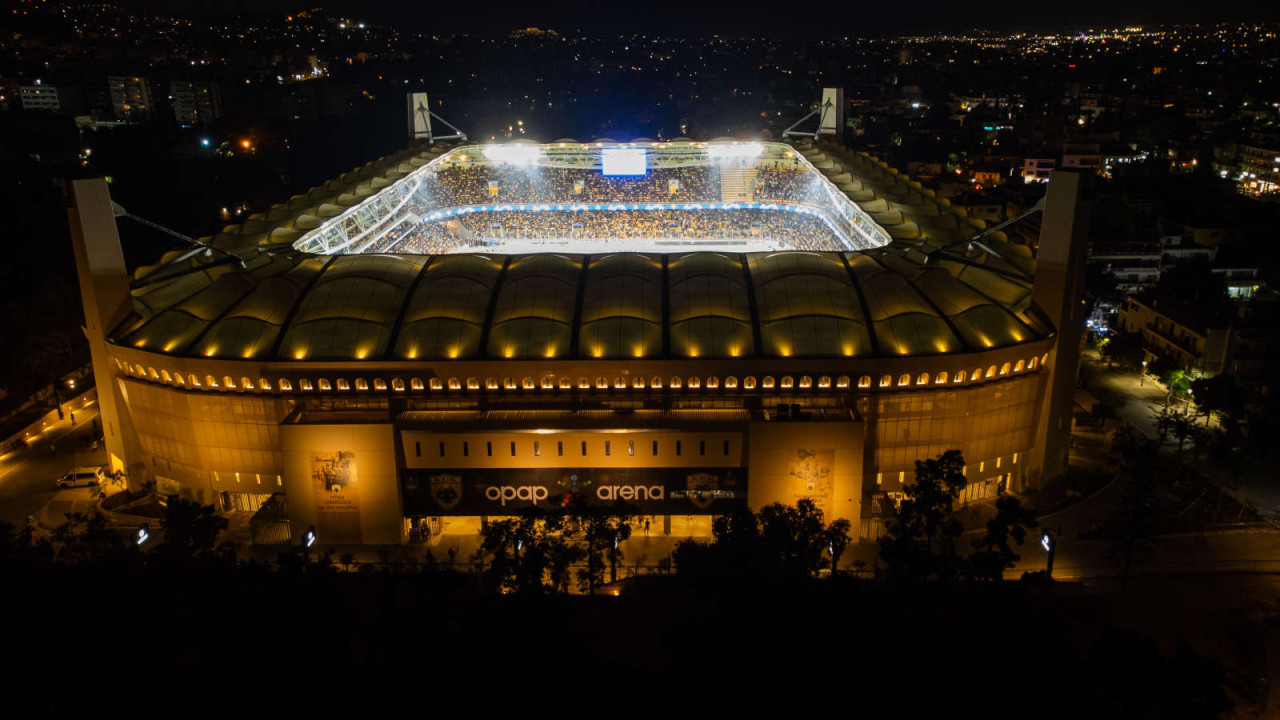 OPAP Arena: Δανοί οπαδοί επισκέφτηκαν και ξεναγήθηκαν στο γήπεδο της ΑΕΚ