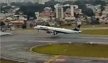 Αεροπλάνο στη Βραζιλία απογειώνεται την τελευταία στιγμή (βίντεο)
