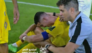 Κριστιάνο Ρονάλντο: Έκλαιγε απαρηγόρητος στο χορτάρι μετά την απώλεια του κυπέλλου (βίντεο)
