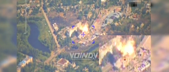 Ρωσική πυραυλική επίθεση στο προσωρινό σημείο ανάπτυξης των ουκρανικών Ενόπλων Δυνάμεων στη Βελίκα Νοβοσίλκα