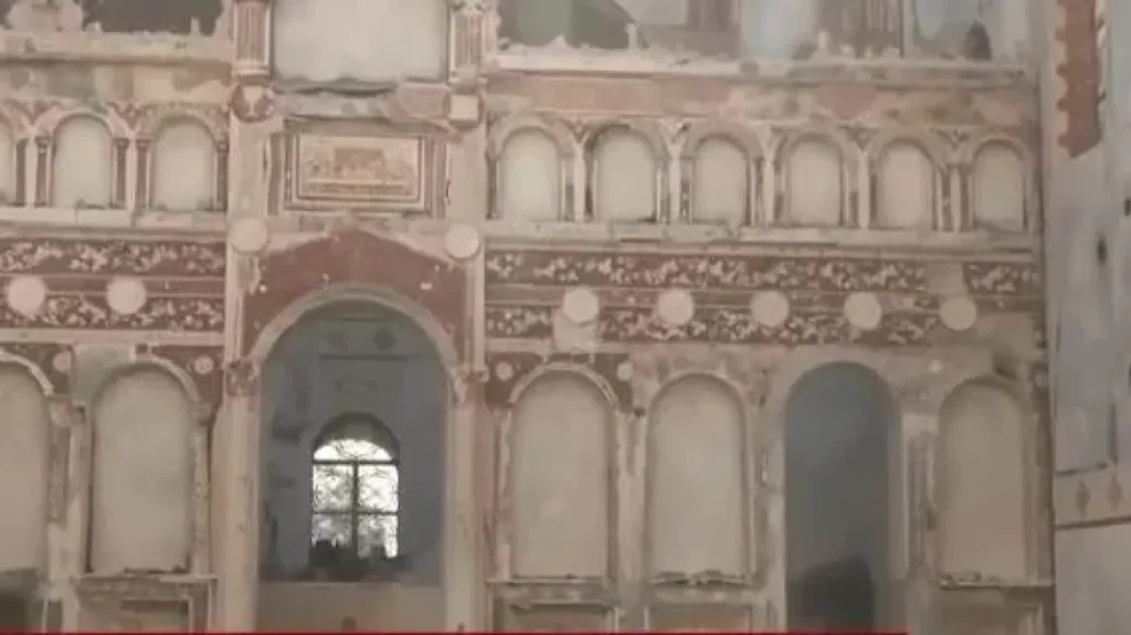 Ηλεία: Καταστράφηκε εντελώς εκκλησία στην Απιδούλα μετά τη φωτιά – Ακόμα και τα μανουάλια έλιωσαν