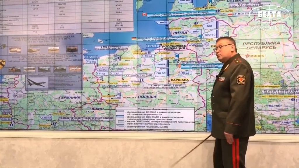 Αρχηγός ΓΕΕΘΑ Λευκορωσίας: «Θα χρησιμοποιήσουμε πυρηνικά εάν απειληθούμε»