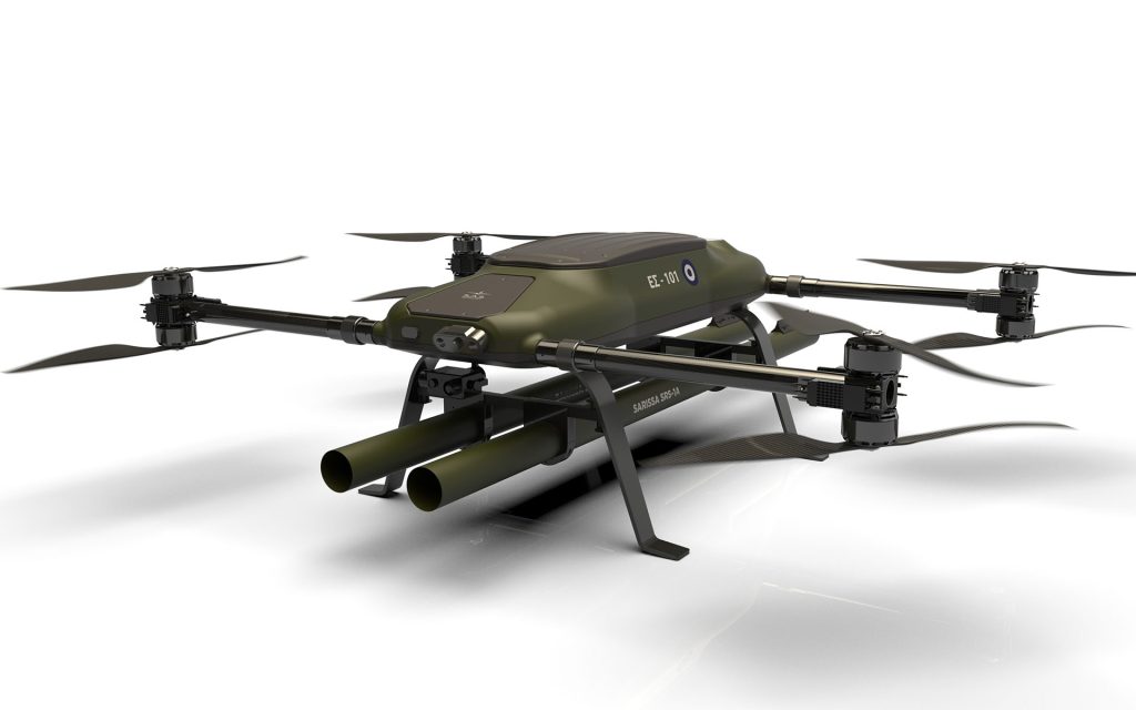 Το πειραματικό drone SARISA SRS-1A της εταιρείας SAS «κάρφωσε» τα Γλυκά Νερά και προκάλεσε την πυρκαγιά!