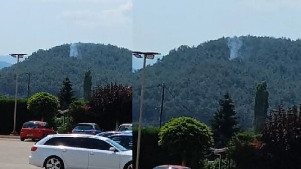 Ιωάννινα: Υπό μερικό έλεγχο τέθηκε η πυρκαγιά που ξέσπασε στο λόφο Αβγού (upd)