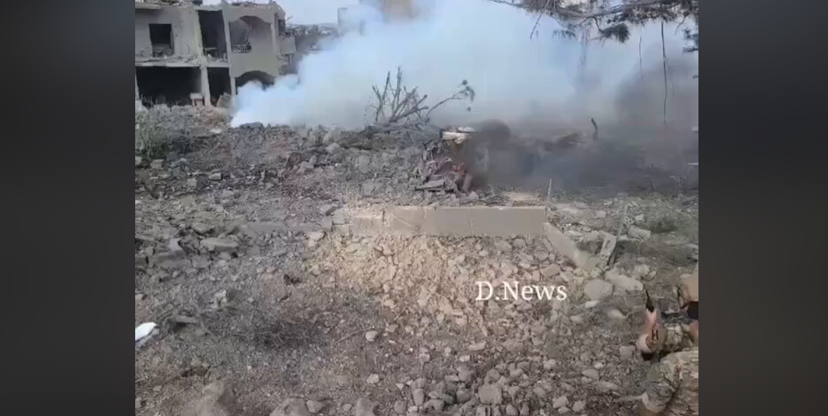 Η ισραηλινή αεροπορία ισοπέδωσε κτίριο στο Νότιο Λίβανο την ώρα που μιλούσε ο Χ.Νασράλα (βίντεο)