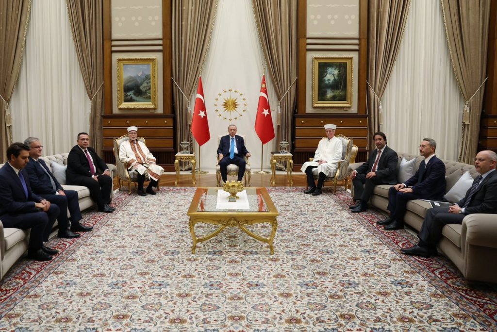 Με τους ψευδομουφτήδες Κομοτηνής και Ξάνθης συναντήθηκε ο Ρ.Τ.Ερντογάν στην Άγκυρα