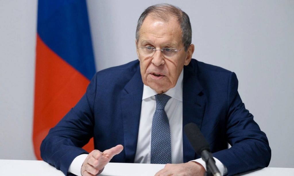 Lavrov: "Reméljük, hogy a Nyugat komolyan vette az Ukrajnában használt új rakétát"