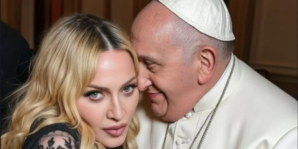 Μαντόνα: Έφτιαξε με AI φωτογραφίες της αγκαλιά με τον Πάπα και προκάλεσε νέες αντιδράσεις