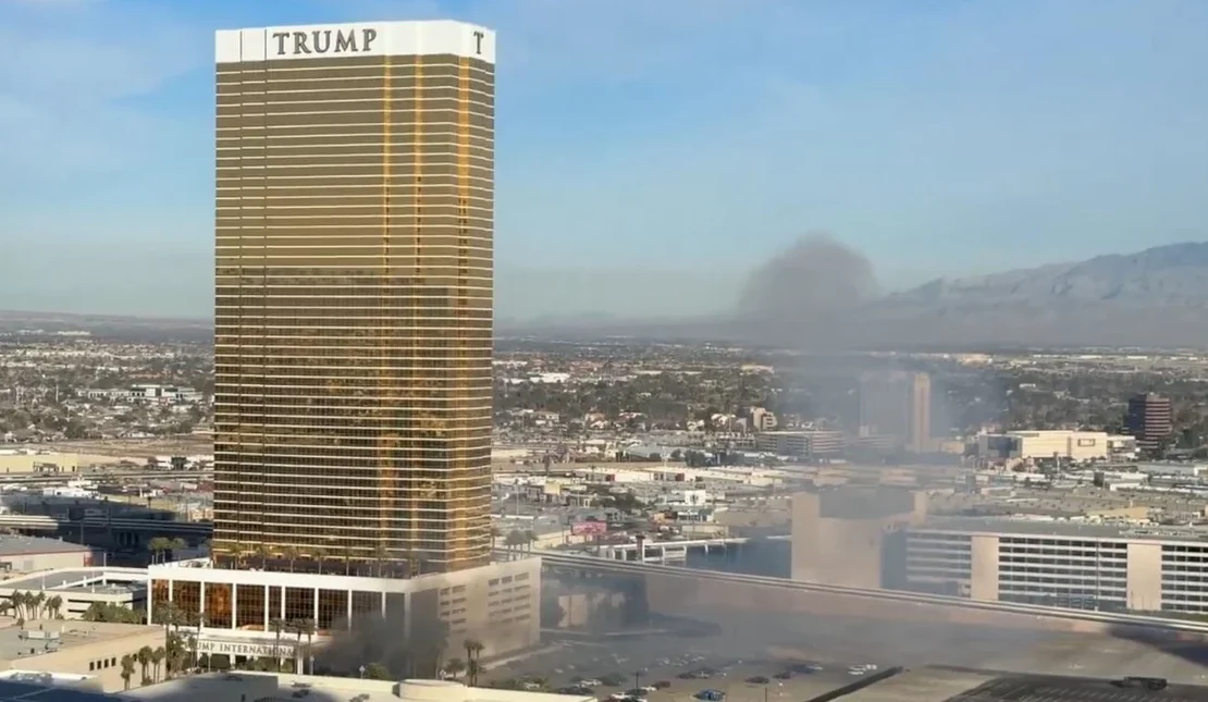 Ως τρομοκρατική ενέργεια αντιμετωπίζεται η έκρηξη του Cybertruck έξω από ξενοδοχείο του Ν.Τραμπ