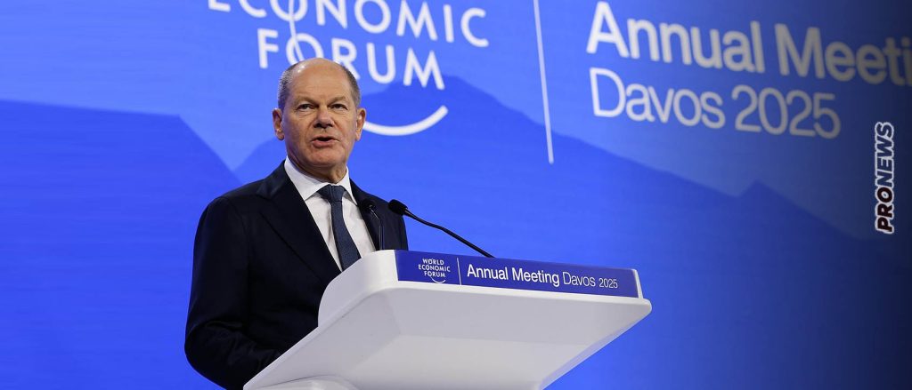 Όλαφ Σολτς από Νταβός: «Έχουμε ελευθερία λόγου αλλά όχι για την “άκρα”  δεξιά»! – Ε.Μασκ: «Ντροπή σου»